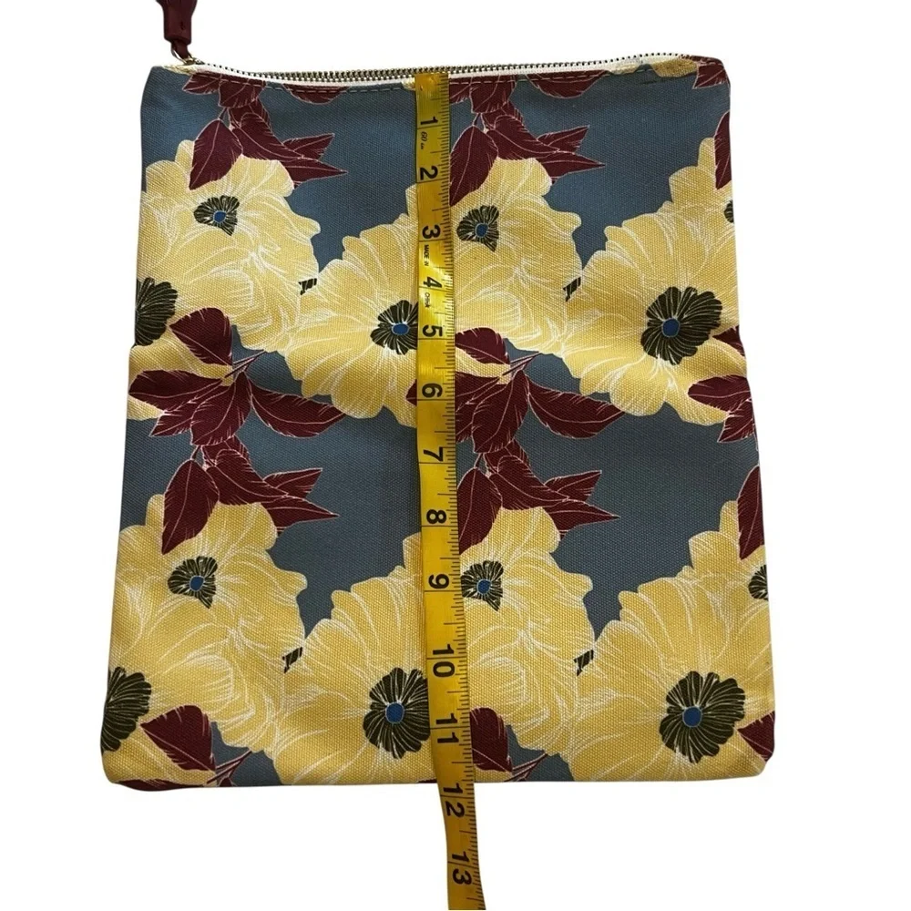 Rachel Pally Reversible Zahara Clutch Bag Floral Bloom Clutch, Fold-Over Tassel